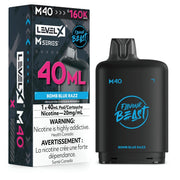 Level X M Series Pod 40ml Flavour Beast Bomb Blue Razz