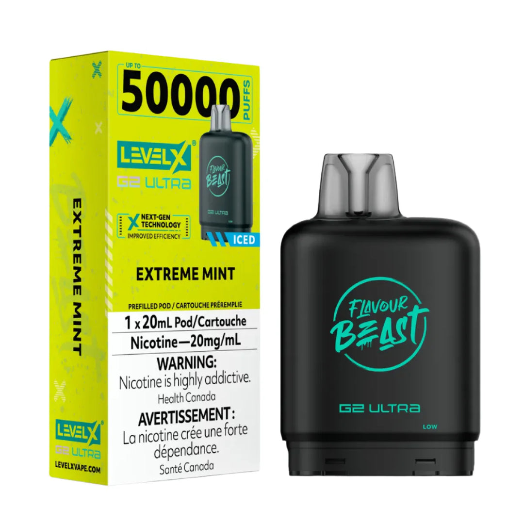 Level X G2 Ultra 50K Extreme Mint | Urban Mist Vapes