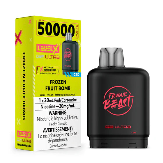 Level X G2 Ultra 50K Frozen Fruit Bomb | Urban Mist Vapes