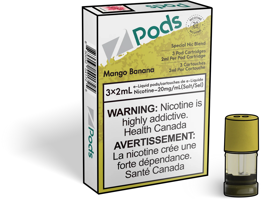 Zpods Pre-Filled Pods Mango Banana