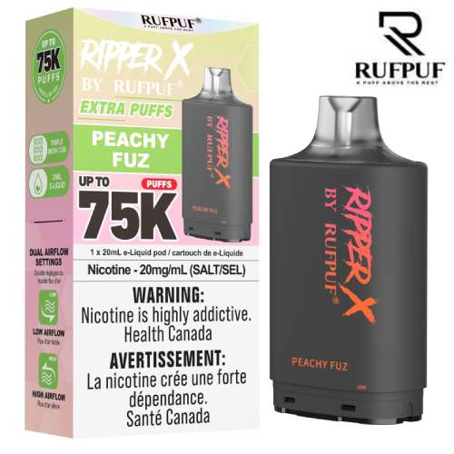 Ripper X 75k 20ML Pod Peachy Fuzz | Urban Mist Vapes