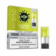 Pop Hit Hybrid Blueberry Kiwi Ice Pre-Filled Pod | Urban Mist Vapes