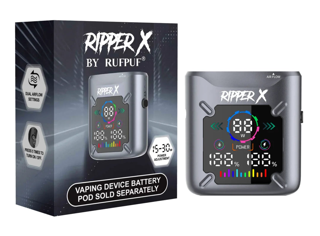 RIPPER MATTALIC GREY X ULTRA BATTERY 1000 MAH