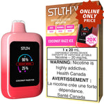 Load image into Gallery viewer, STLTH 60k Coconut Razz Ice Disposables