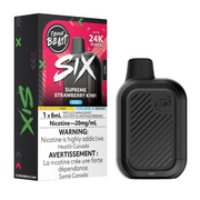 Flavour Beast SIX 24K Supreme Strawberry Kiwi Iced disposable vape