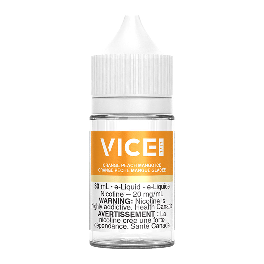 Vice Orange Peach Mango Ice Salt Nicotine E-Liquid | Urban Mist Vapes