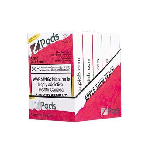 Zpods Apple Sour Peach Pre-Filled Pod | Urban Mist Vapes