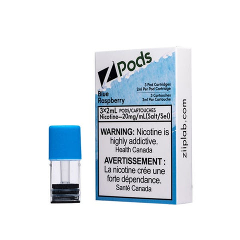 Zpods Blue Raspberry Pre-Filled Pods